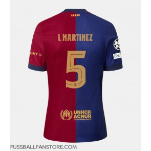 Barcelona Inigo Martinez #5 Replik Heimtrikot 2024-25 Kurzarm